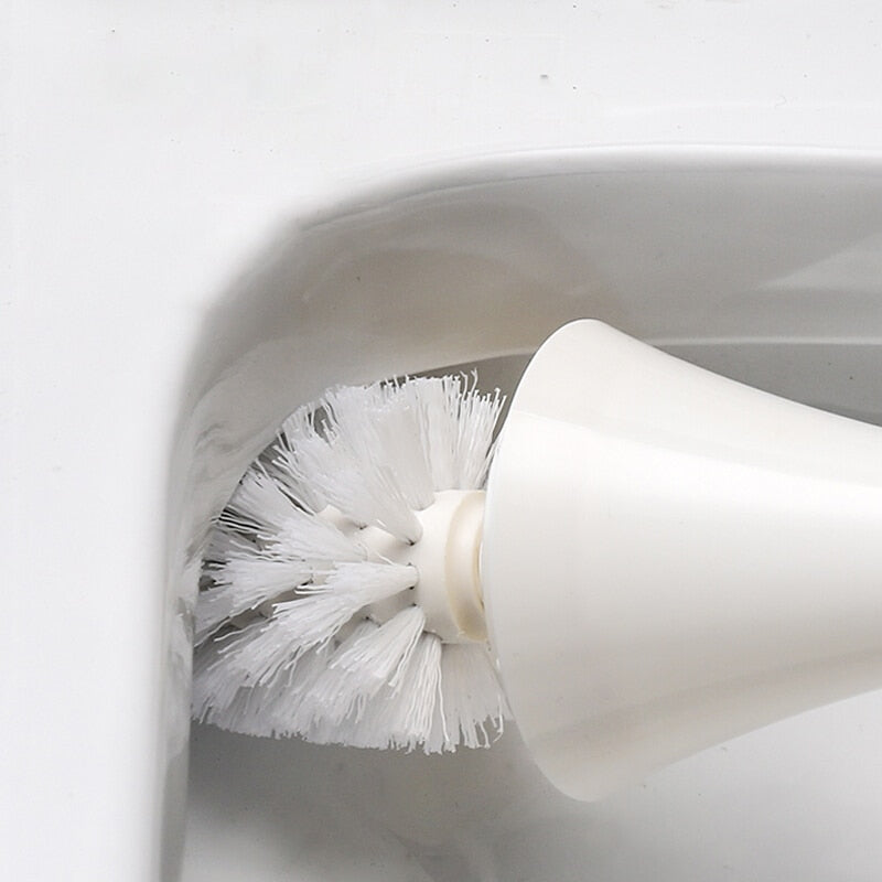 Elegant Toilet Brush with Innovative Hygienic Functionality-Orizon Depot