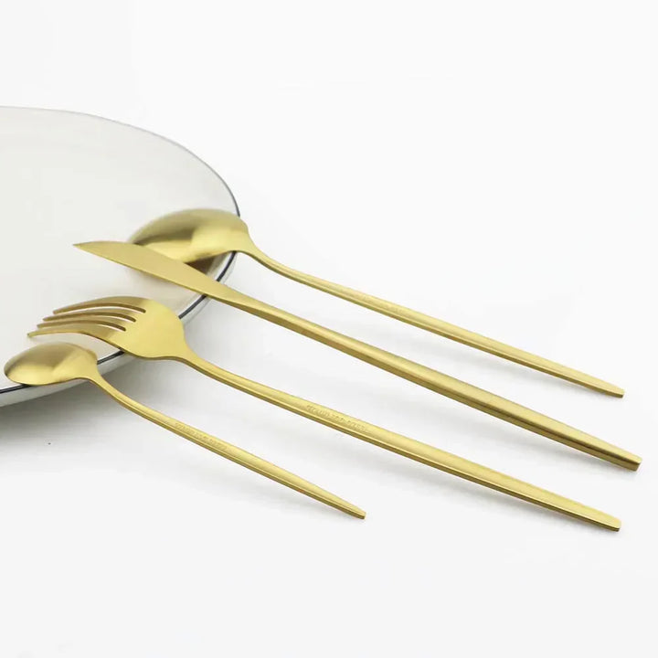 Elegant Stainless Steel Cutlery Set for 6 - High-Quality Dining Essentials-Orizon Depot