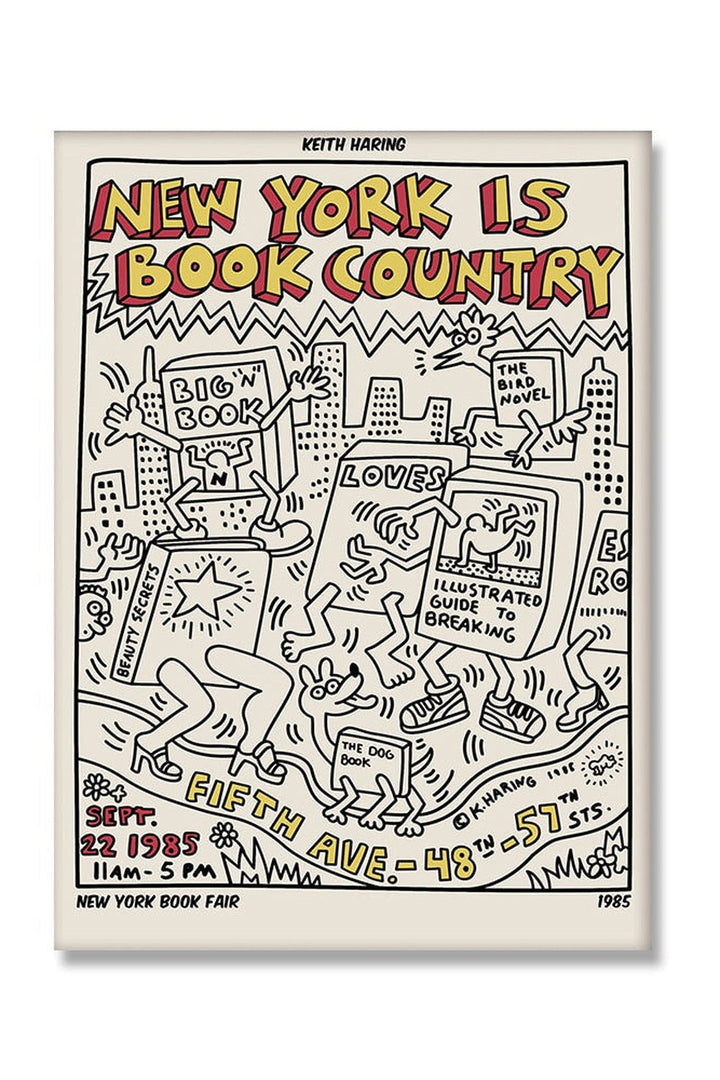 Keith Haring Inspired Canvas Wall Art for Home Decor-Orizon Depot