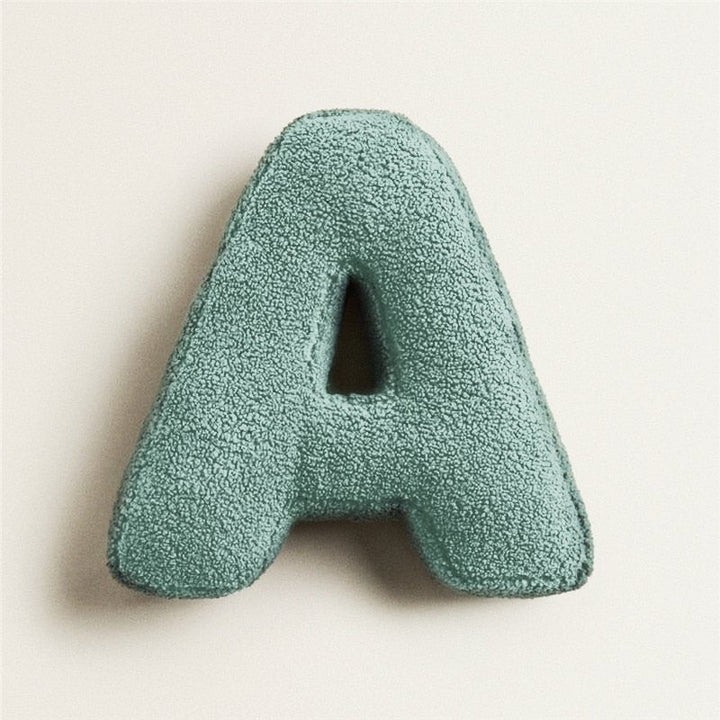 Soft Plush Letter Pillow for Bedroom and Kids' Room Decor-Orizon Depot