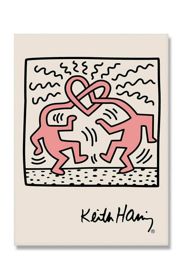 Keith Haring Inspired Canvas Wall Art for Home Decor-Orizon Depot