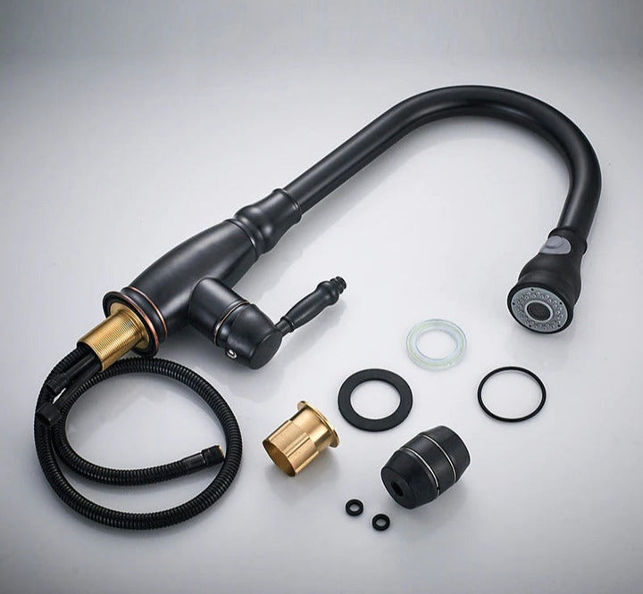 Retractable Kitchen Faucet - Modern Design for Easy Use-Orizon Depot