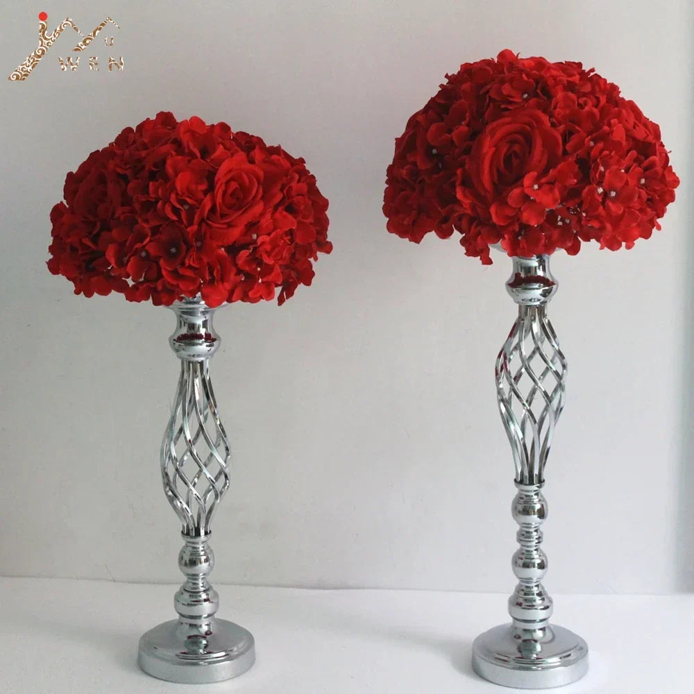 Elegant Candle Holder Set with Metal Stand - Stylish Home Decor-Orizon Depot
