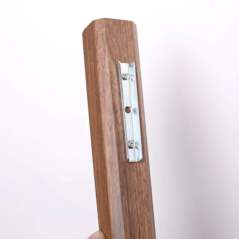 Handcrafted Solid Wood Wall Vase - Unique Home Decor Accent-Orizon Depot