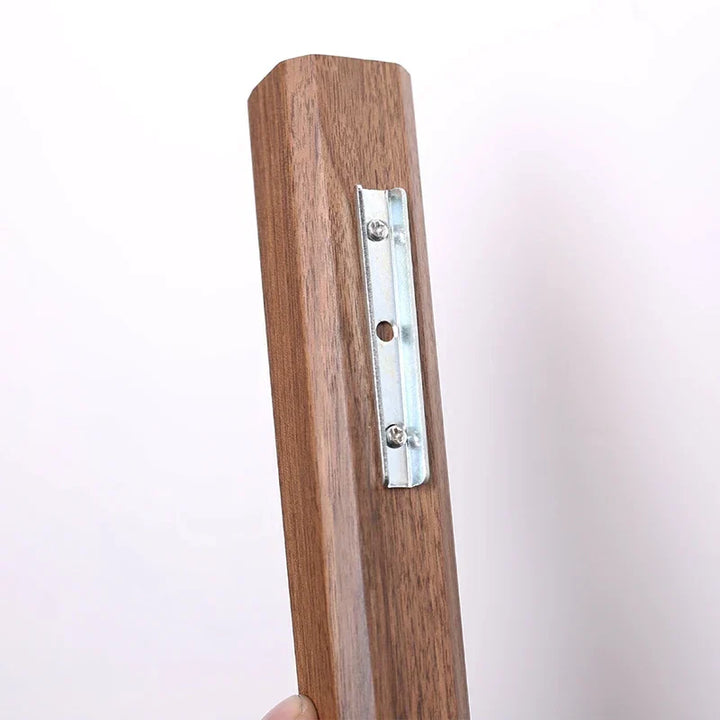 Handcrafted Solid Wood Wall Vase - Unique Home Decor Accent-Orizon Depot
