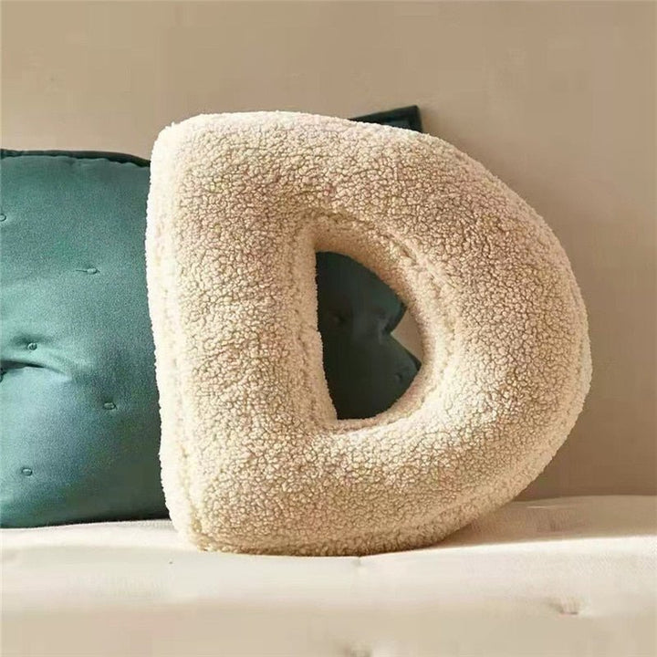 Soft Plush Letter Pillow for Bedroom and Kids' Room Decor-Orizon Depot