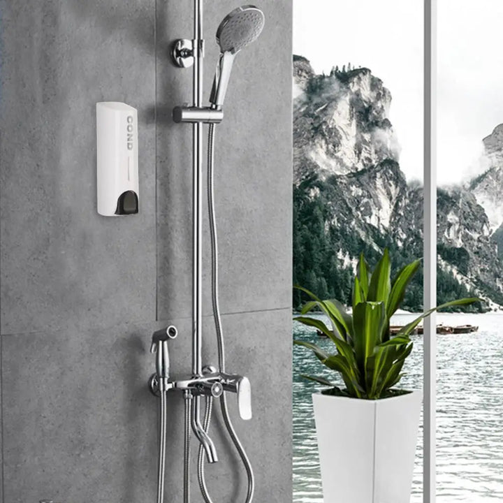 Wall-Mounted Shower Dispenser for Easy Access and Organization-Orizon Depot