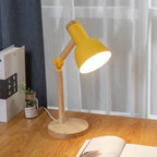 Adjustable Nordic Wooden Desk Lamp | Modern Table Light-Orizon Depot