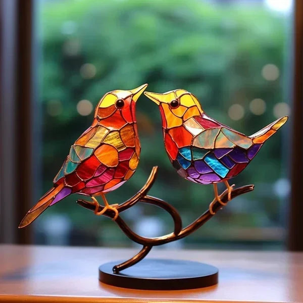 Handcrafted Colored Table Decor | Artistic Luxury Ornament-Orizon Depot