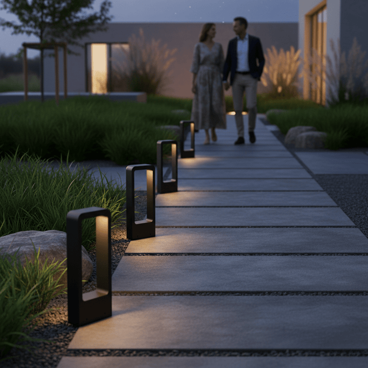Harmonious Outdoor Floor Lamp for Patios and Gardens-Orizon Depot