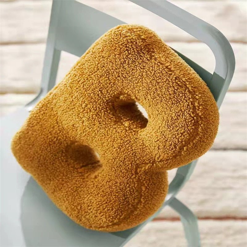 Soft Plush Letter Pillow for Bedroom and Kids' Room Decor-Orizon Depot