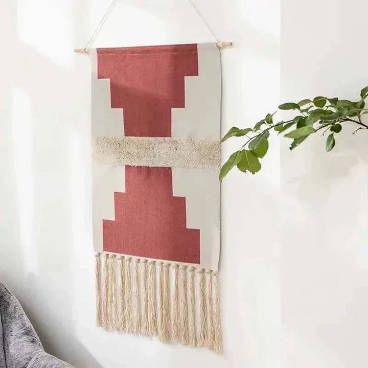 Macrame Hanging Cotton Area Rug for Home Decor-Orizon Depot