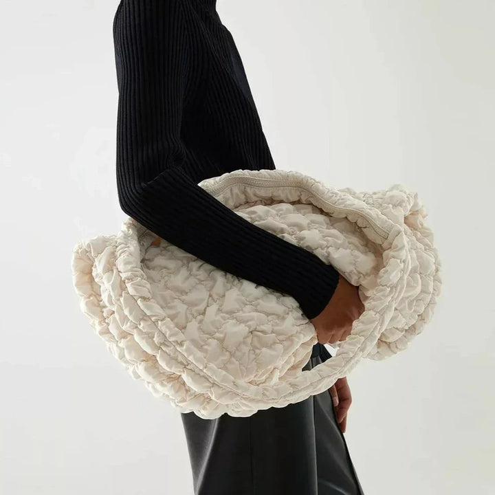 X-Large Cross Quilt Shoulder Bag for Everyday Use-Orizon Depot