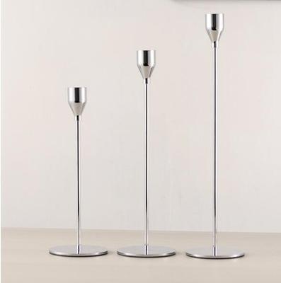 3-Piece Set Metal Candle Holder for Elegant Home Decor-Orizon Depot