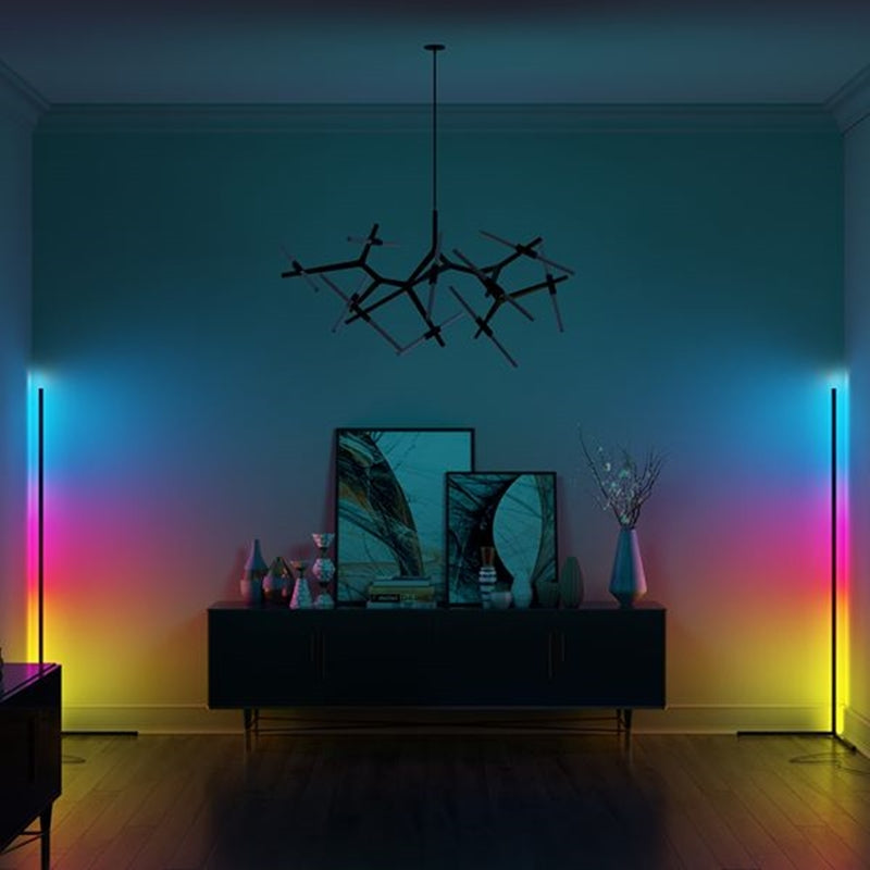 Corner Floor Lamp - Modern Design for Living Room or Bedroom-Orizon Depot