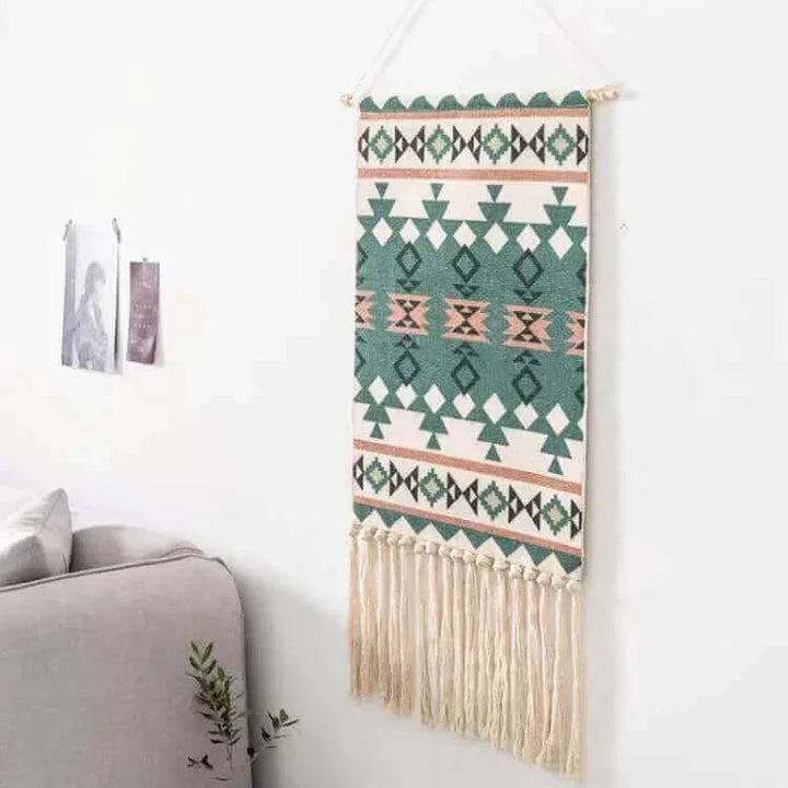 Macrame Hanging Cotton Area Rug for Home Decor-Orizon Depot