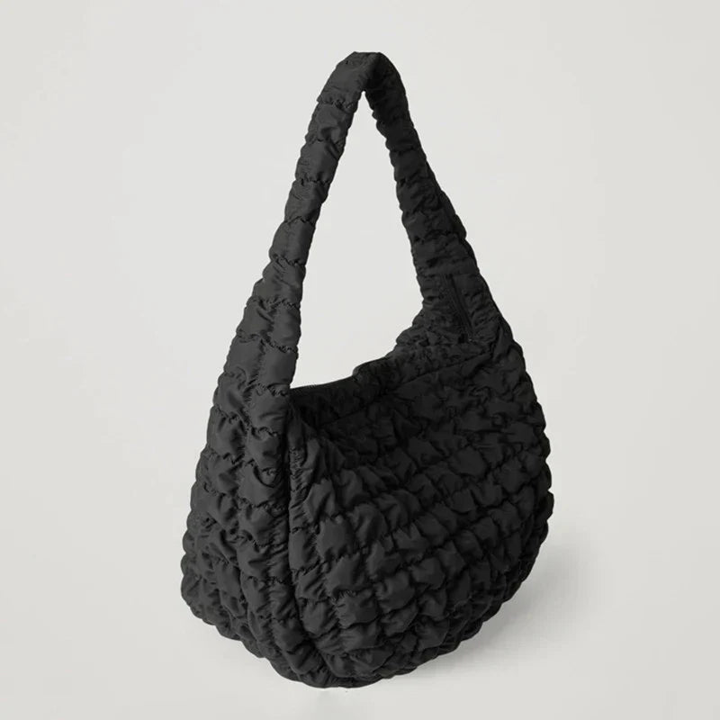 X-Large Cross Quilt Shoulder Bag for Everyday Use-Orizon Depot