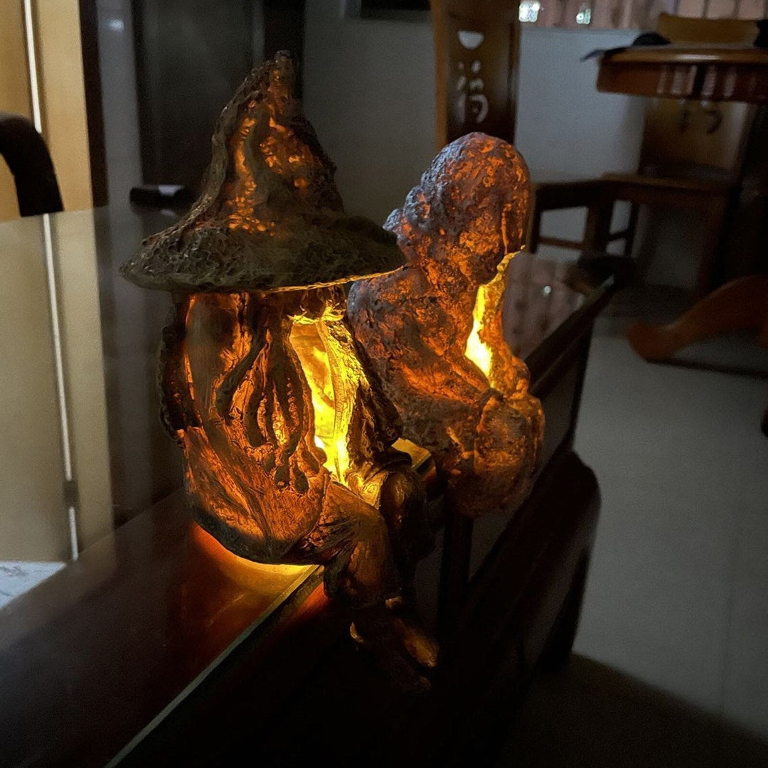 Resin Garden Court Decoration for Outdoor Spaces-Orizon Depot