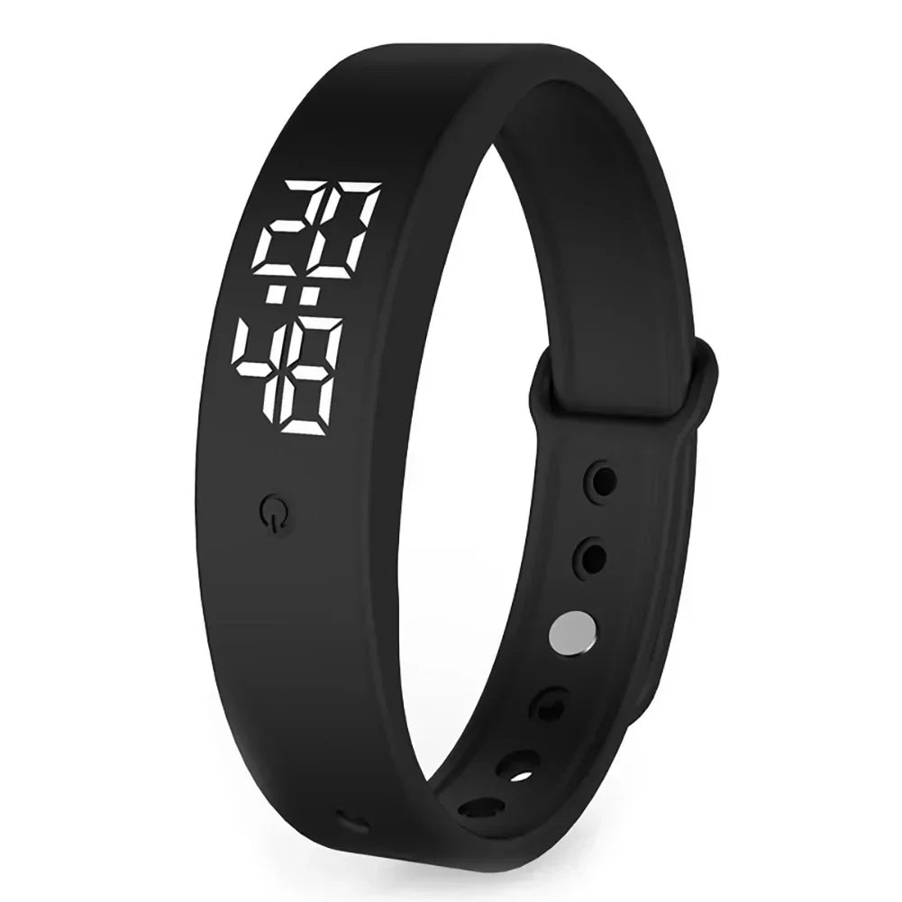 Waterproof Smartwatch with Vibration Alarm and Fitness Tracking-Orizon Depot