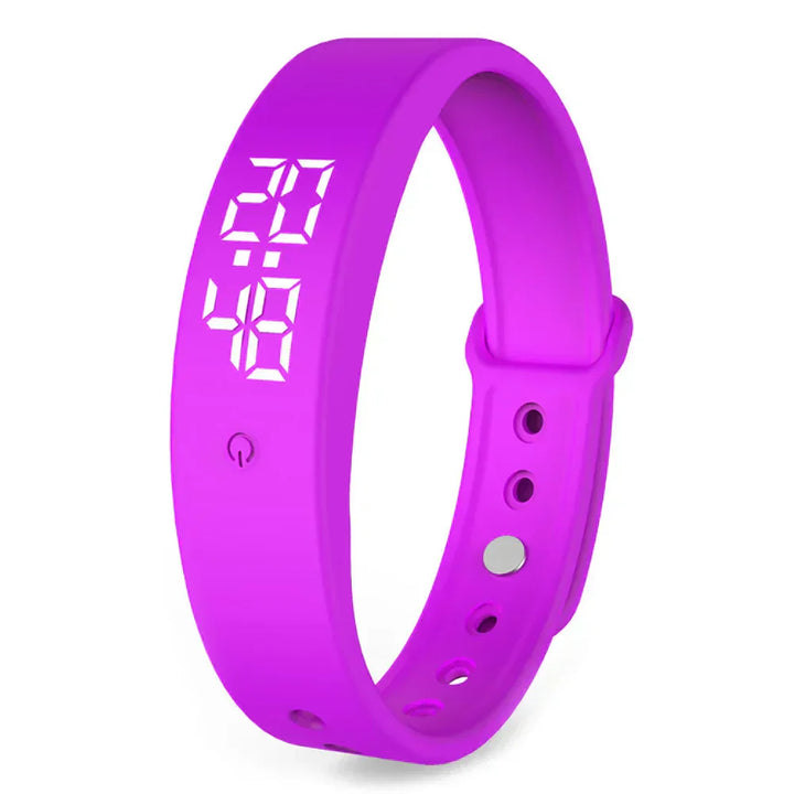 Waterproof Smartwatch with Vibration Alarm and Fitness Tracking-Orizon Depot
