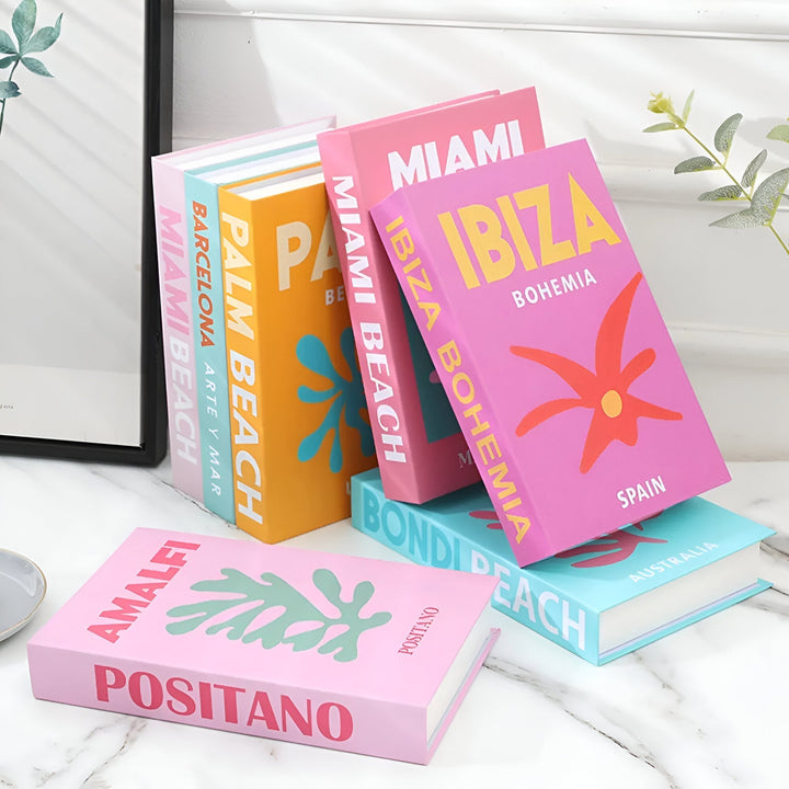 Chic Faux Decorative Books - Stylish Coffee Table Decor-Orizon Depot