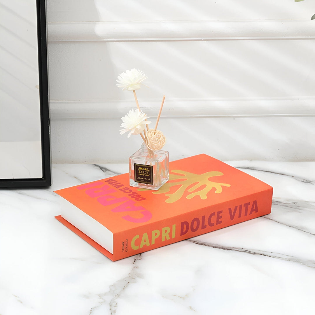 Chic Faux Decorative Books - Stylish Coffee Table Decor-Orizon Depot