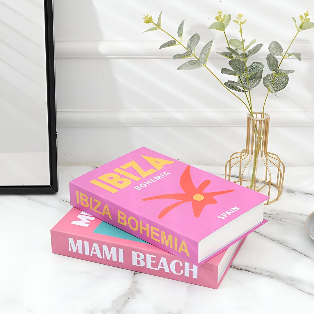Chic Faux Decorative Books - Stylish Coffee Table Decor-Orizon Depot