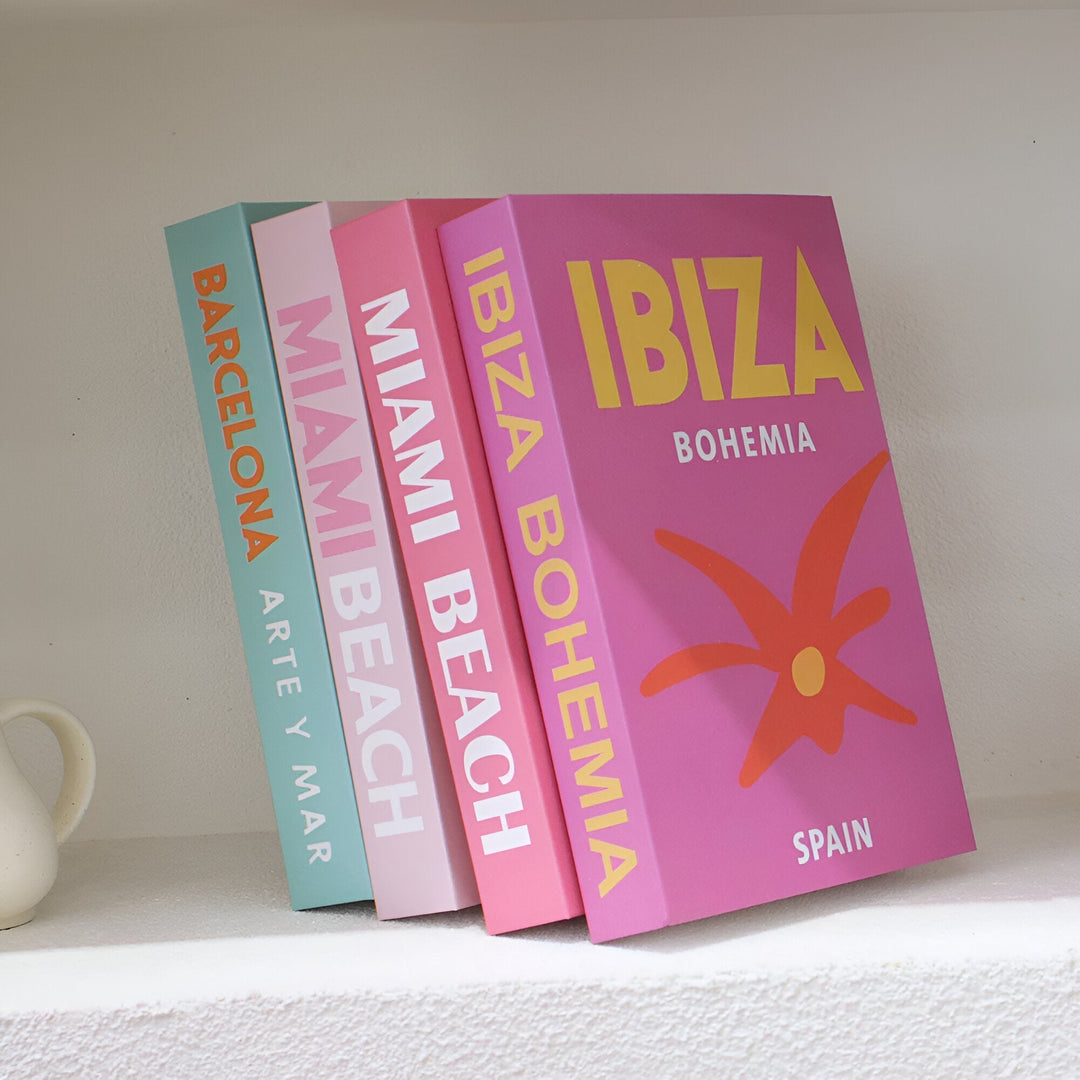 Chic Faux Decorative Books - Stylish Coffee Table Decor-Orizon Depot