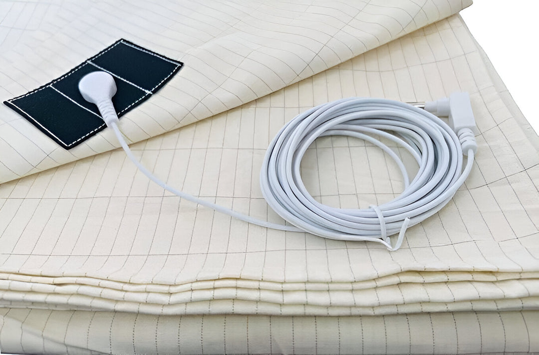 High-Quality Conductive Grounding Fitted Sheet - Single/Double Size-Orizon Depot