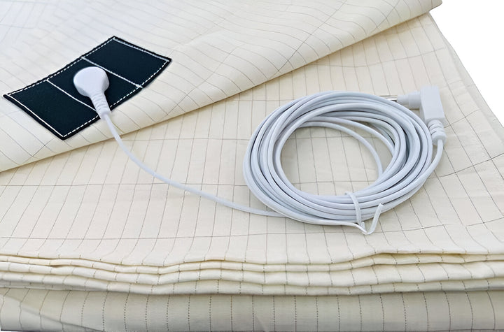 High-Quality Conductive Grounding Fitted Sheet - Single/Double Size-Orizon Depot