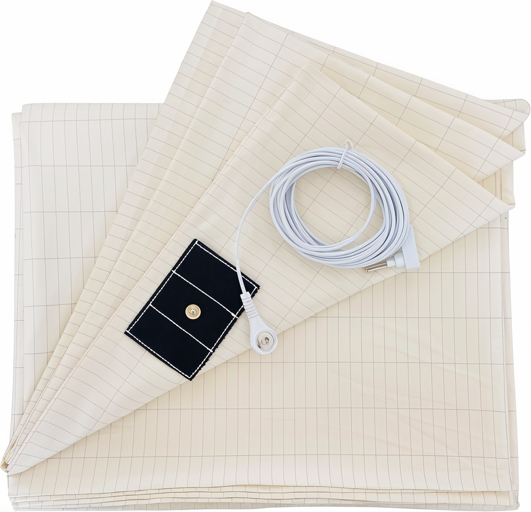 High-Quality Conductive Grounding Fitted Sheet - Single/Double Size-Orizon Depot