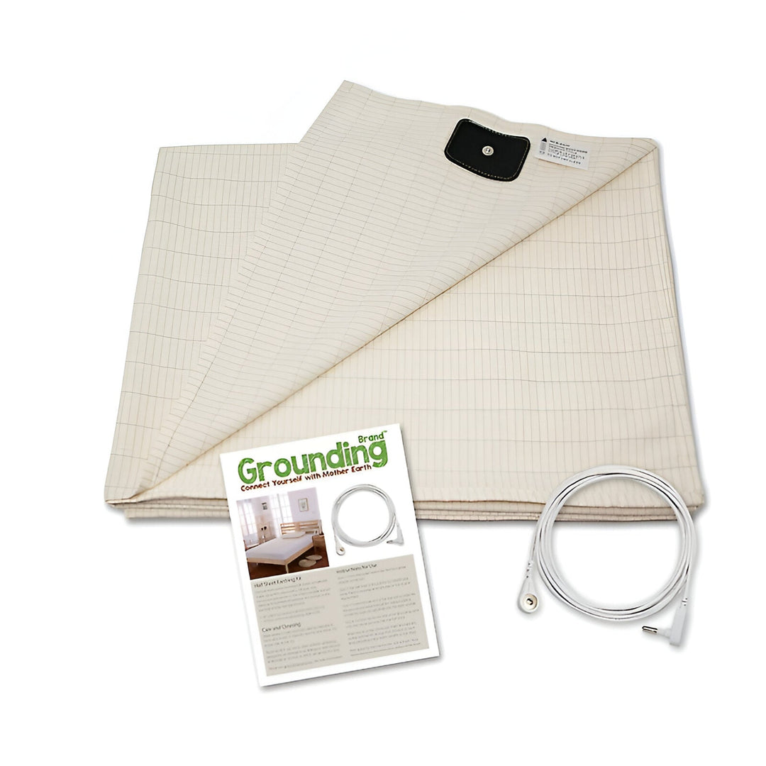 High-Quality Conductive Grounding Fitted Sheet - Single/Double Size-Orizon Depot