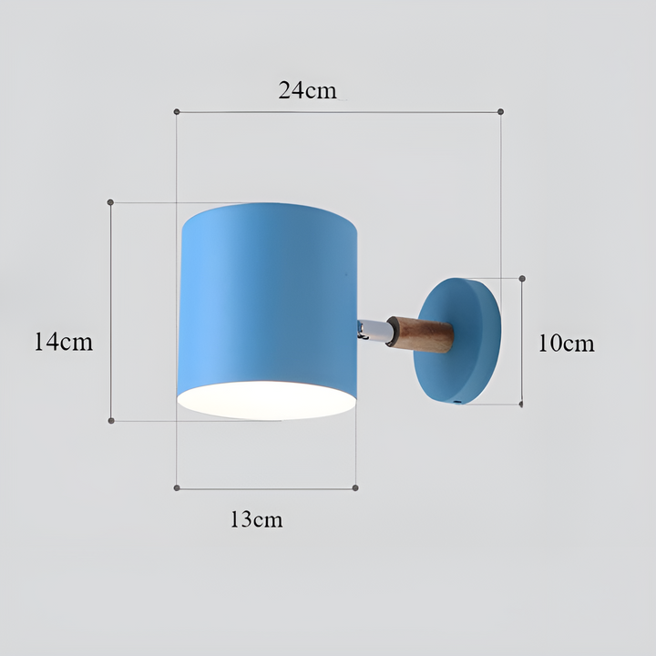 Adjustable Wall Lamp | Pastel Scandinavian Style Lighting