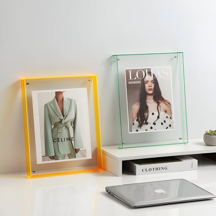 Modern Minimalist Acrylic Photo Frame for Stylish Display