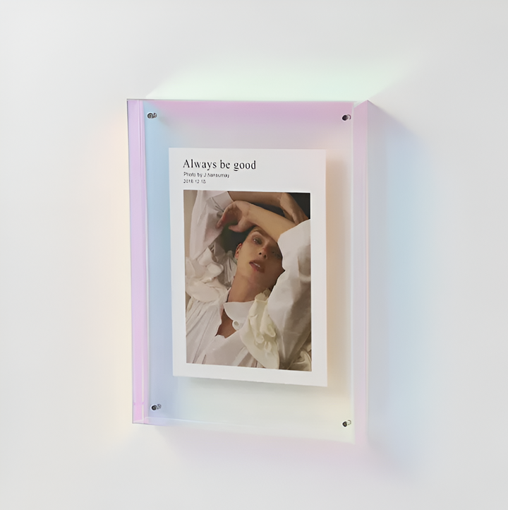 Modern Minimalist Acrylic Photo Frame for Stylish Display