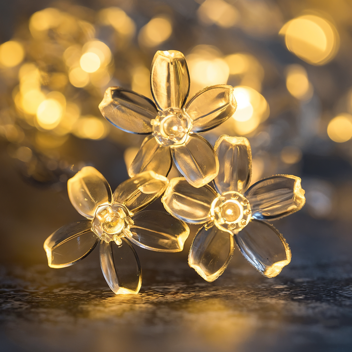 Decorative LED String Lights - Ball, Flower, Star, Snowflake Design-Orizon Depot
