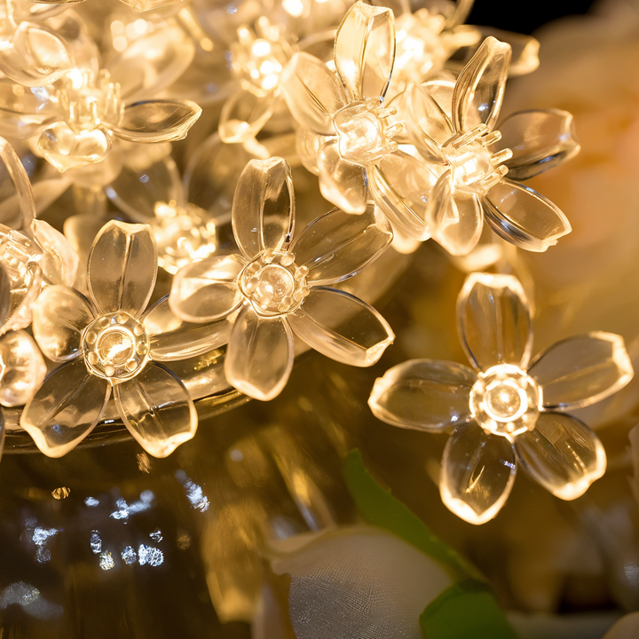 Decorative LED String Lights - Ball, Flower, Star, Snowflake Design-Orizon Depot