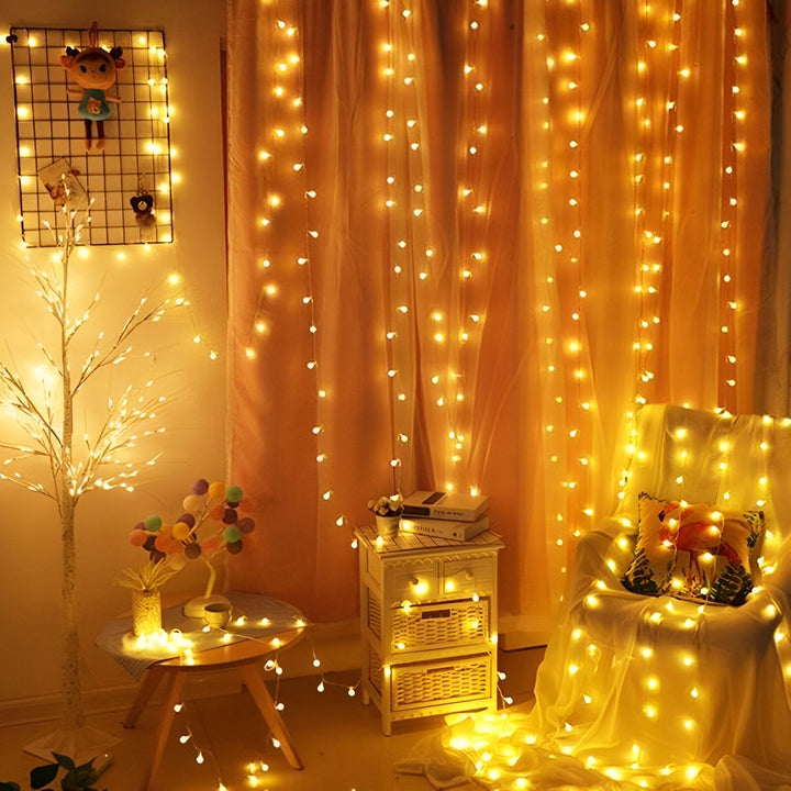 Decorative LED String Lights - Ball, Flower, Star, Snowflake Design-Orizon Depot