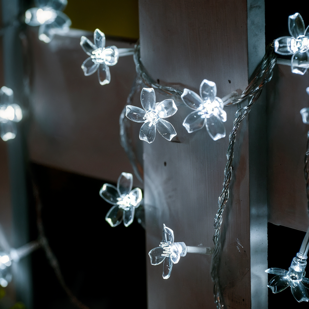 Decorative LED String Lights - Ball, Flower, Star, Snowflake Design-Orizon Depot