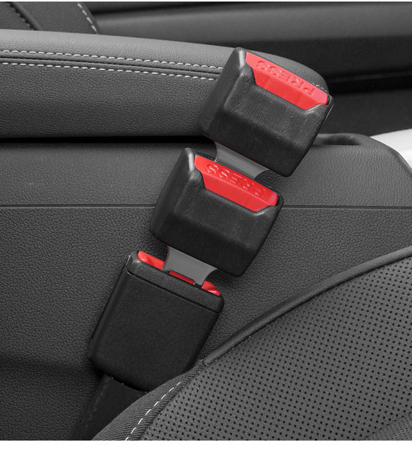 2-Pack Adjustable Car Seat Belt Clip Extender for Comfort