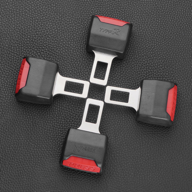 2-Pack Adjustable Car Seat Belt Clip Extender for Comfort