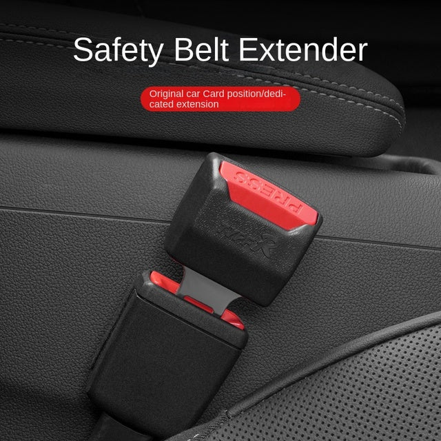 2-Pack Adjustable Car Seat Belt Clip Extender for Comfort