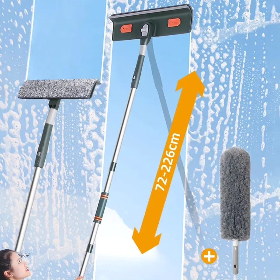 4 in 1 Window and Wall Mop - Versatile Cleaning Tool Ksh 2550-Orizon Depot