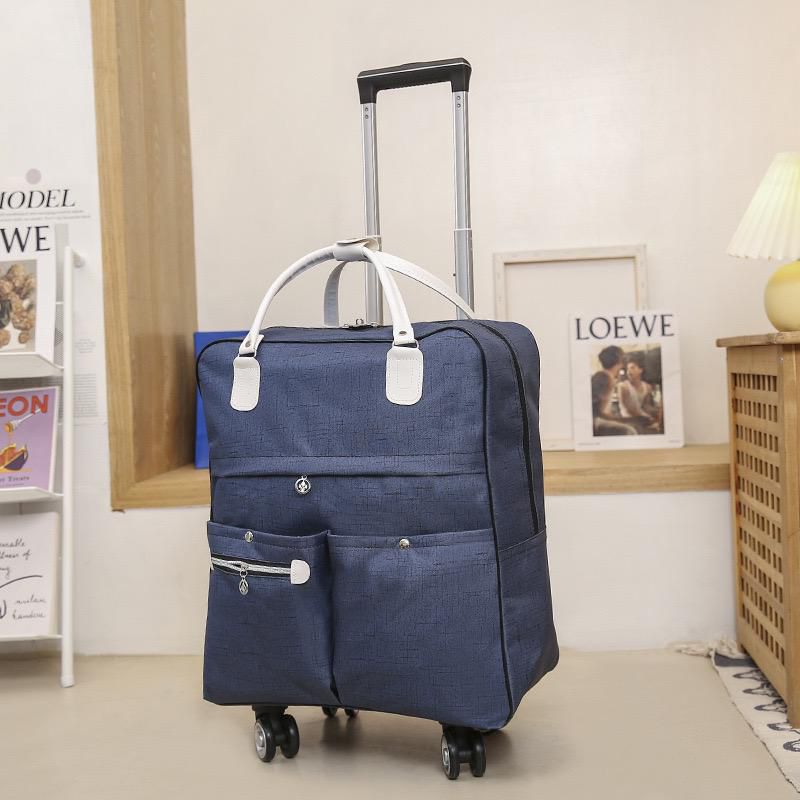 Travel Trolley Bag with Shoulder Strap - Carry-On Luggage-Orizon Depot