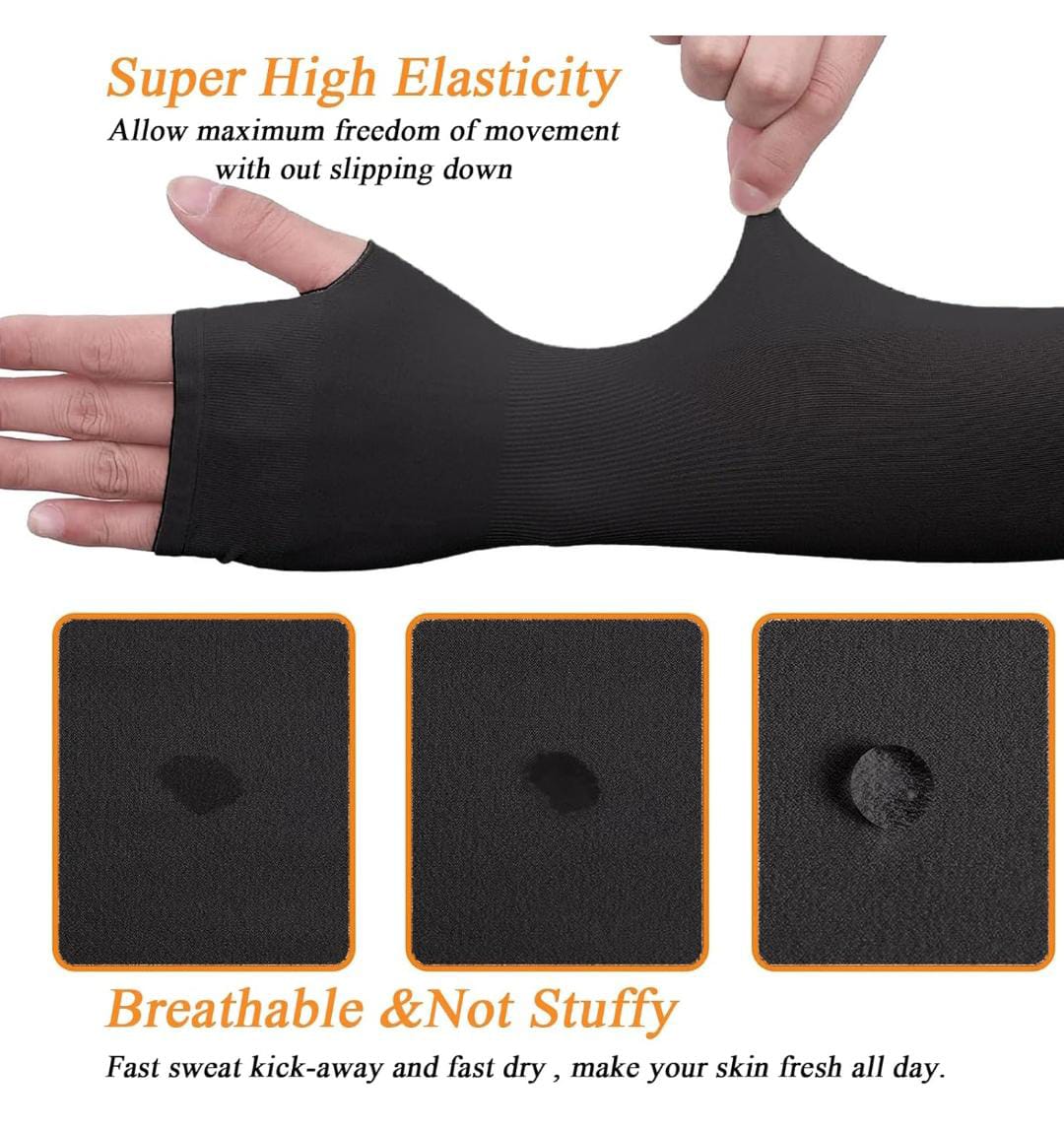 UV Protection Arm Sleeves for Sun Safety and Comfort-Orizon Depot