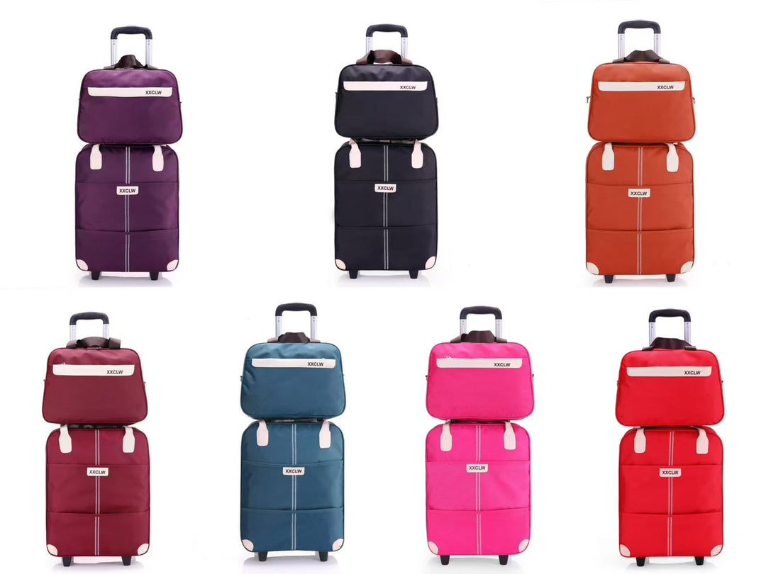 2 in 1 Travel Trolley Bags - Versatile Hand Luggage Solutions-Orizon Depot