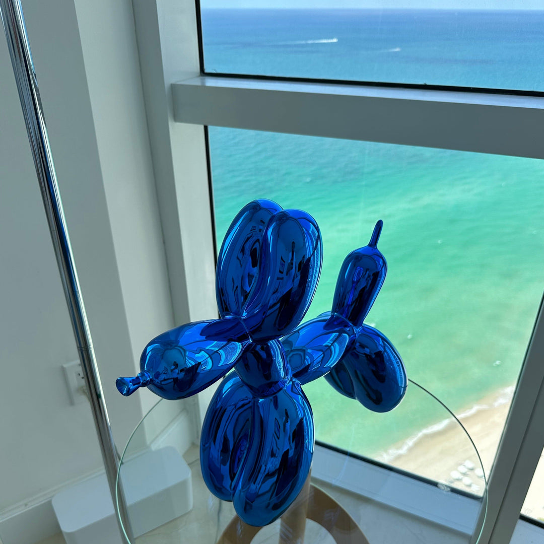 Balloon Dog Sculpture - Unique Home Decor Art Piece-Orizon Depot
