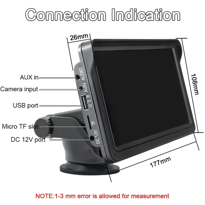 Inch Wireless Touch Screen Car Stereo with Android Auto-Orizon Depot