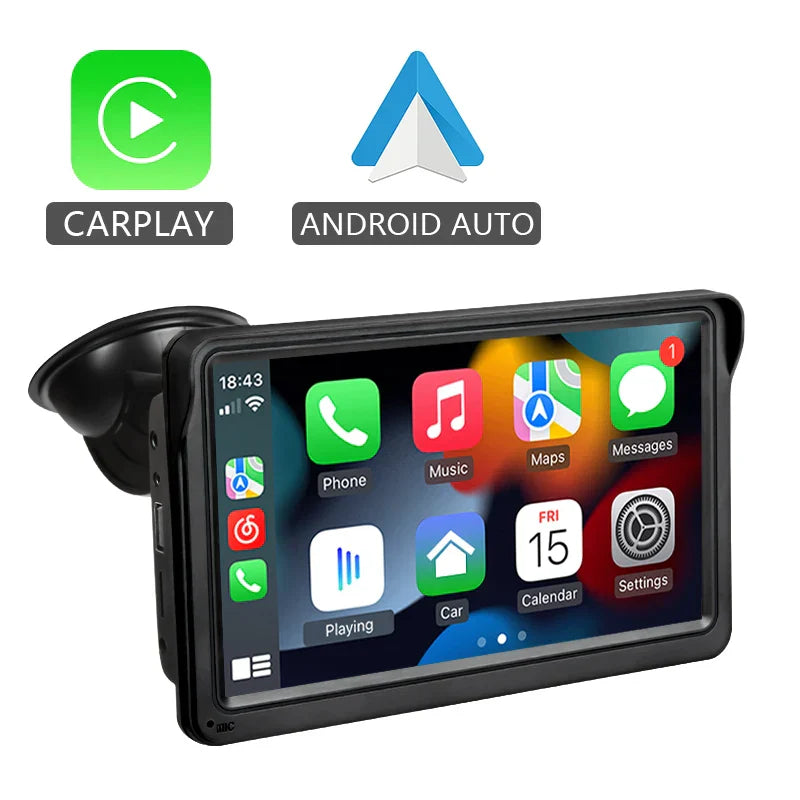 Inch Wireless Touch Screen Car Stereo with Android Auto-Orizon Depot