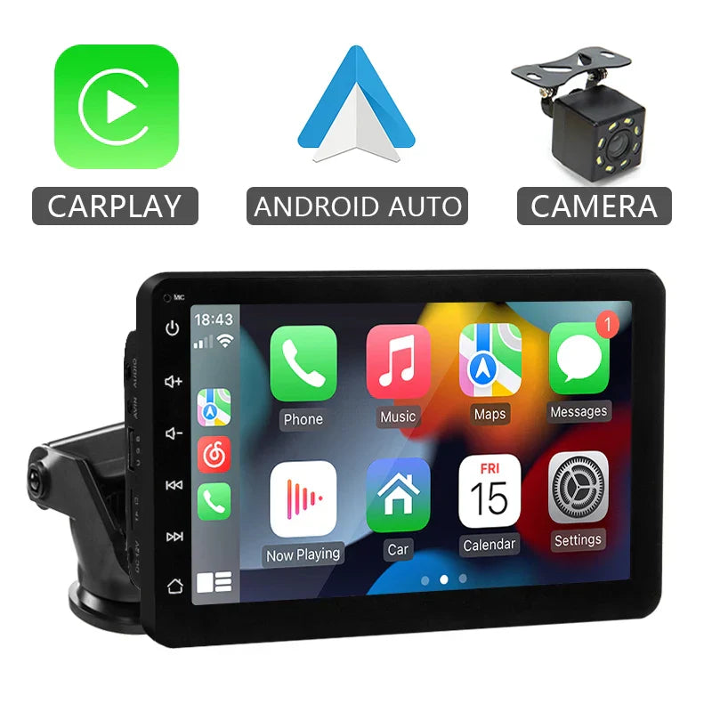 Inch Wireless Touch Screen Car Stereo with Android Auto-Orizon Depot